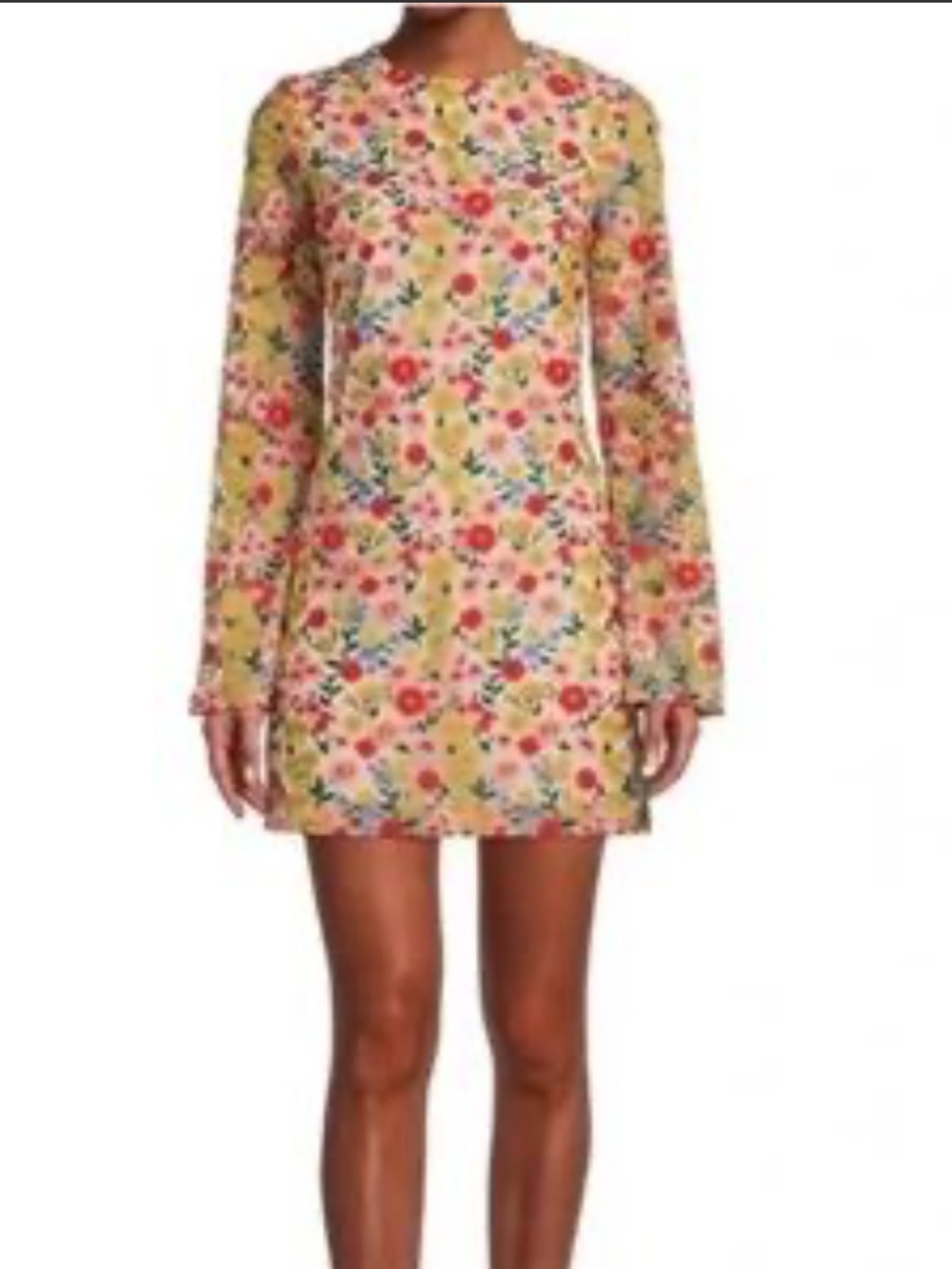 Antonio Melani x The Nat Note "Clementina" floral embroidered mini dress